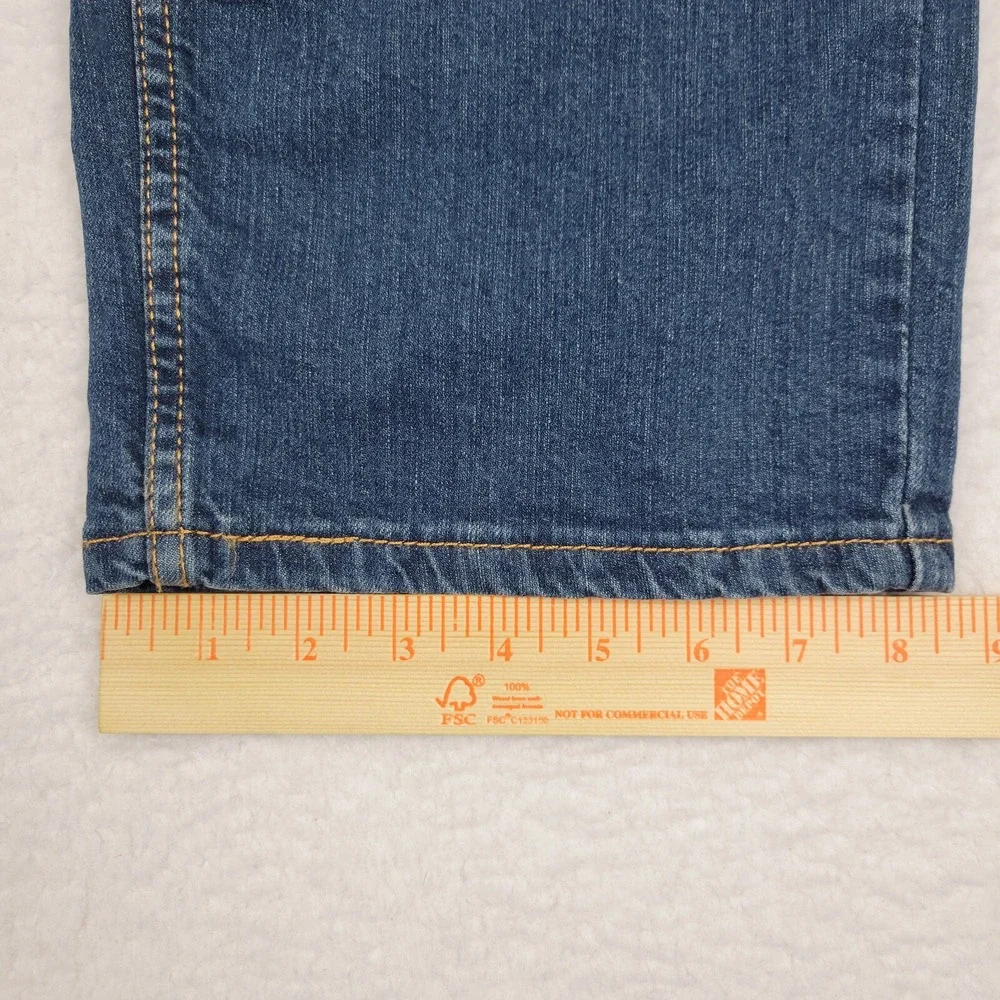 Levis 559 Relaxed Straight Jeans Mens 42 x 30 Measures 40 x 29 Blue Cotton Blend